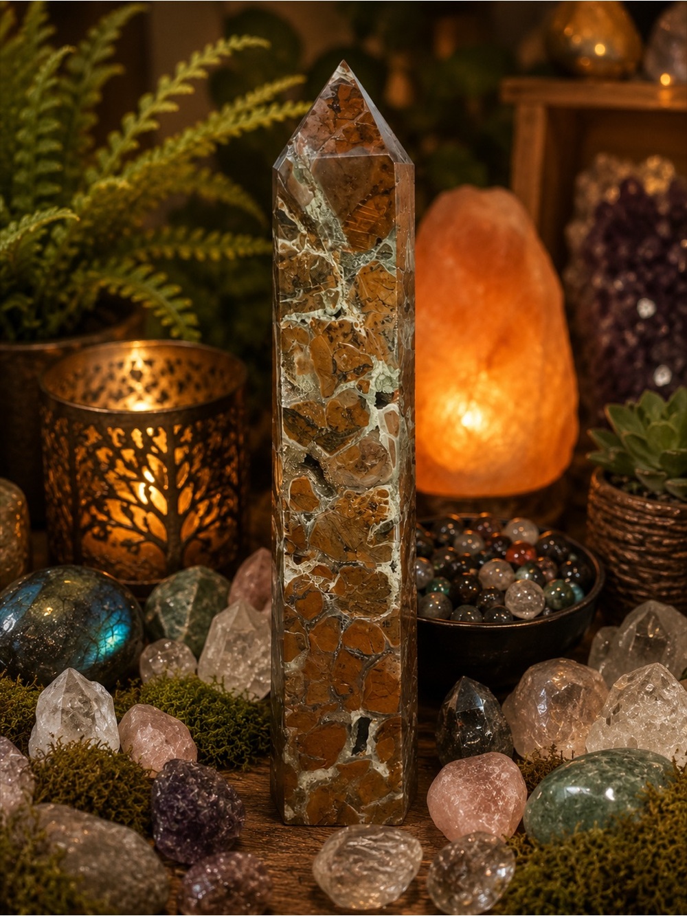 Brecciated Jasper Tower - Picture 3 of 3